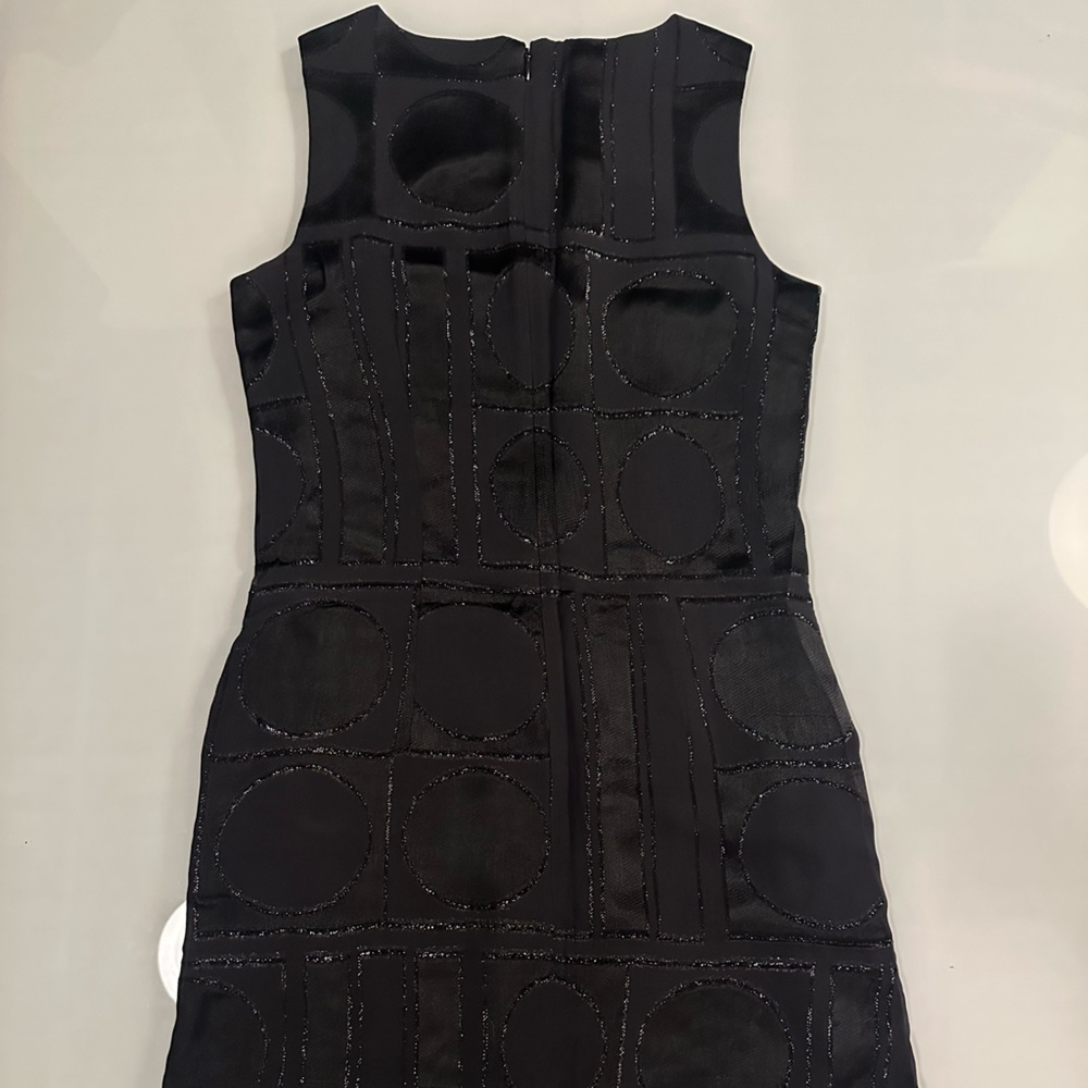Banana Republic Black Textured Dress